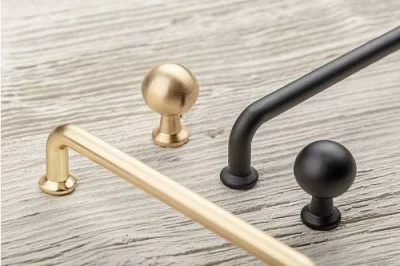 GTV: Ручка NORD L-128, черный матовый: UZ-NORD-128-20M