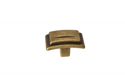 Ручка-кнопка, отделка бронза "Флоренция"