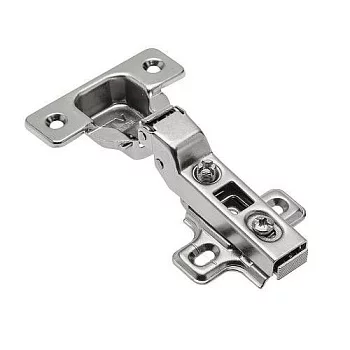 GTV: Петля полунакладная с клипом GTV H=2 без евро шурупа ZP-CONL08-BE