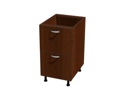 Корпус напольной тумбочки для кухни, 2 ящика 450*560*720