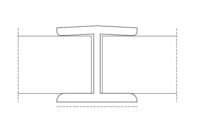 17 Стык для цоколя, Н-100, дуб млечный