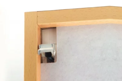 Подвеска полок крепление на саморезах универсальная, коричневая