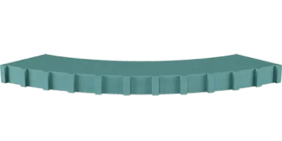 Планка подфризовая закругленная, коллекция Афродита