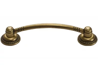 Ручка-скоба 96мм, отделка бронза матовая