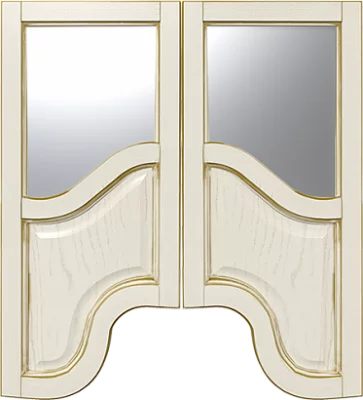 Фасад под стекло фигурный №4, коллекция Классика 2А Фасад под стекло фигурный №4, коллекция Классика 2А