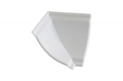 Угол 90" внутренний для бортика Rauwalon116, цвет серый