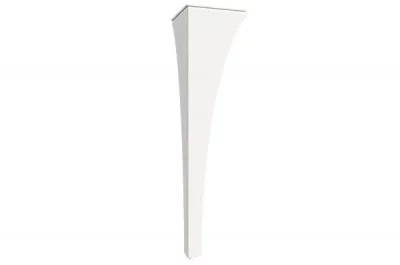 Нога для стола Флоренция, h.720, отделка белый бархат (матовый)