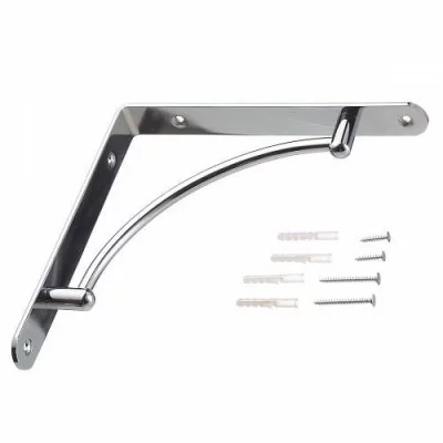 GTV: Полкодержатель 073025 инокс WB-073025-01