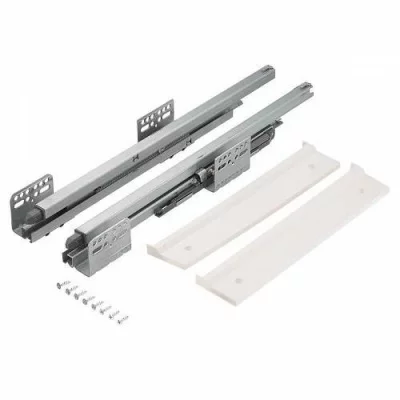 GTV: Вешалка для брюк WG-WSPOD60-10 белая, с доводчиком, полного выдвижения: WG-WSPOD60-10