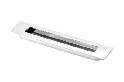 GTV: Ручка врезная UZ-Е6 C=160, хром UZ-E6-160-01