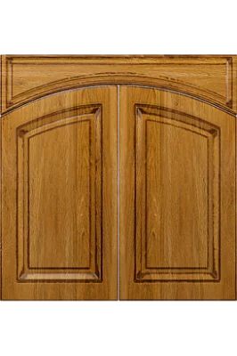 Фасад глухой фигурный №1, коллекция Ампир деко