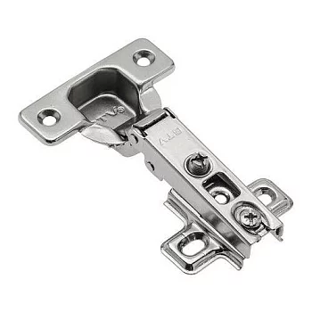 GTV: Петля накладная GTV Ø35 с ответной планкой H=2 без евро шурупа, сверление - 45мм вес-60 гр ZP-BICN092BE