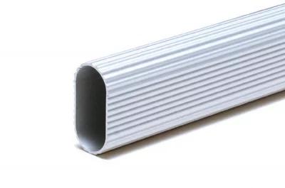 Штанга для одежды 15х30х1, L=3000мм, отделка алюминий