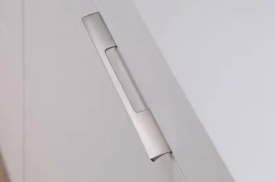 Ручка-скоба L.350мм, отделка сталь шлифованная