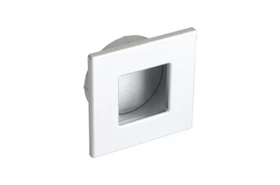 Ручка врезная, отделка серая