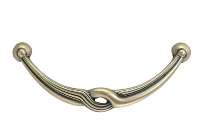 Ручка-скоба 96мм, отделка бронза матовая