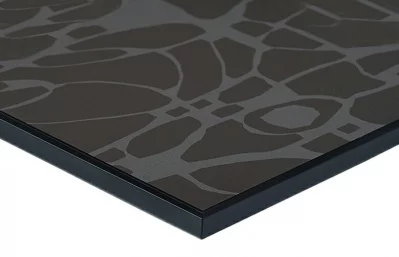 Плита МДФ LUXE Deco Negro (деко черный) глянец 18 мм