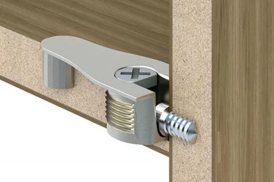 Стяжка эксцентриковая усиленная VG20.M для 18 мм ДСП, отделка никель