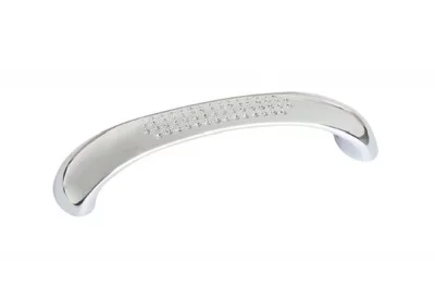 Ручка-скоба 96мм, отделка хром глянец