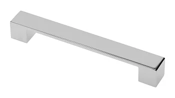 Ручка мебельная UZ-79F C=160мм, хром GTV UZ-79F160-01