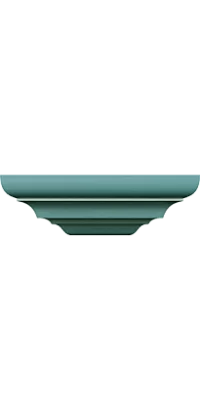 Накладка на ФВ фигурный прямая, коллекция Афродита