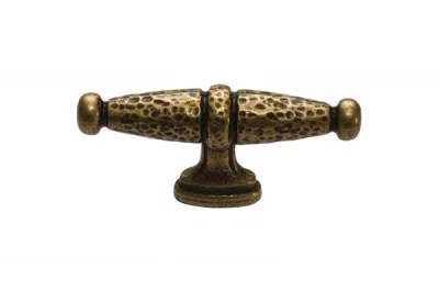 Ручка-кнопка 16мм, отделка бронза античная