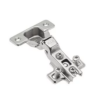 GTV: Петля внутренняя GTV Ø35 с ответной планкой H=2 с евро шурупом, сверление - 45мм вес-60 гр. ZP-BICN072ZE