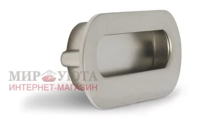 Ручка-раковина 96мм никель матовый: MD1206/96