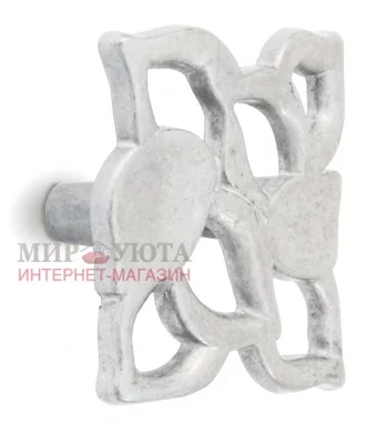 Ручка-кнопка серебро Венецианское: WPO.688.000.00M5