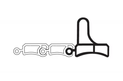 Профиль-ручка, цвет Вишня, L=2.50м