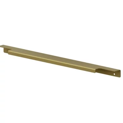 Ручка-профиль накладная 396мм, отделка бронза