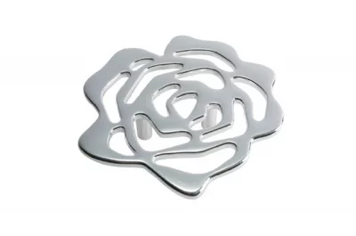 Ручка-скоба 32мм, отделка серебро