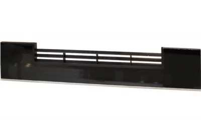 0330 Решётка вентиляционная для цоколя ПВХ H.120, L=600, черный глянец NEW