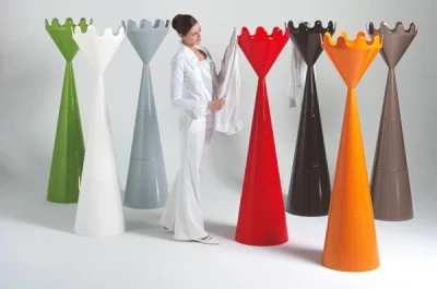 Вешалка напольная SCACCO MATTO, отделка оранжевая