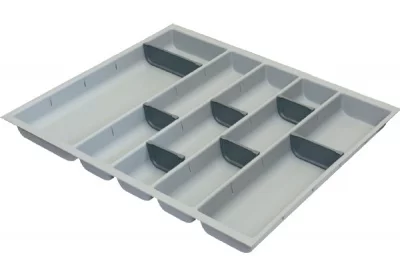 Composit 50 Ёмкость для столовых приборов в базу 600, цвет светло-серый/темно-серый (матовый)