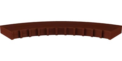 Планка подфризовая закругленная обратная, коллекция Наяда