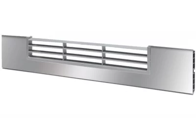 A15 Решётка вентиляционная для цоколя ПВХ H.100, L=600, зеркальный