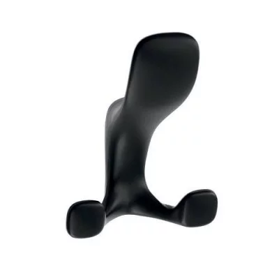 GTV: Крючок мебельный TOLEDO A, черный матовый: WZ-TOLED-A0-20M