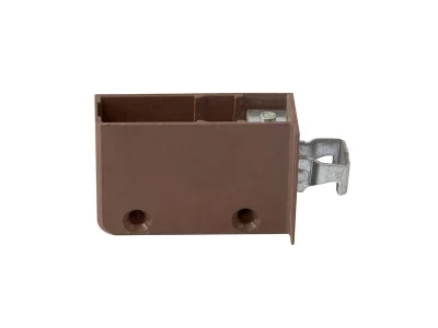 Навес для шкафа под саморез art. 703, левый, коричневый