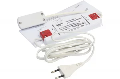 Комплект источника питания 30Вт, 200-240В/12В с блоком распределительным и проводом сетевым