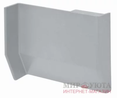 801 Заглушка для мебельного навеса, пластик, серая, правая: K013.C00R.901