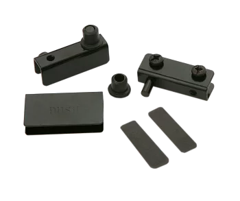 Boyard: К-т петель для 1 стекл. фасада без сверл., Bl HG001/Bl