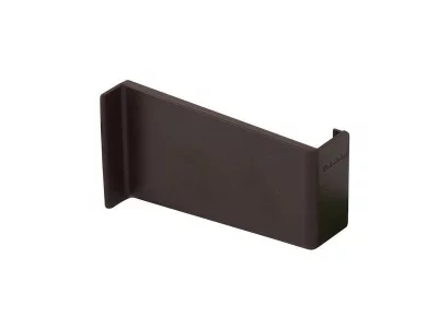 Накладка декоративная для навеса шкафа 806000400DX, коричневая, правая
