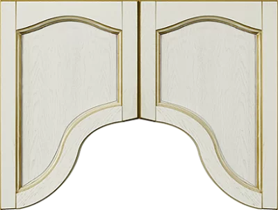 Фасад глухой фигурный №1, коллекция Классика 2А