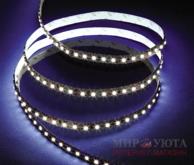 Лента светодиодная 3528/120, 12V, 5 м, теплый белый 3200К, IP20, 9.6W/1м: LS-3528WW-IP33-9.6 Лента светодиодная 3528/120, 12V, 5 м, теплый белый 3200К, IP20, 9.6W/1м: LS-3528WW-IP33-9.6