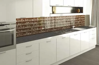 Стеновая панель Мокко, 600х540х6мм, стекло