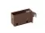 Навес для шкафа под саморез art. 703, левый, коричневый