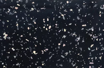 129.SPC Столешница 4200х600х38,8 Искра черная глянец (кат.B.1)