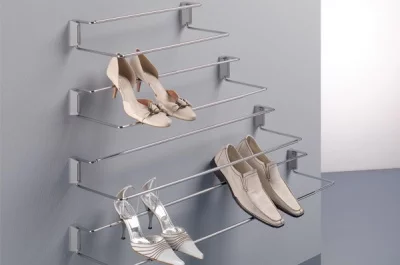 Полка для обуви с фронтальным креплением, 830-1130мм