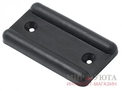 Подпятник мебельный под гвоздь, черный: ГВОЗДЬ 1000 ШТ